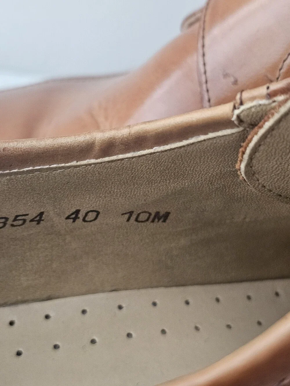 STACY ADAMS Mens Tan  Monk Strap Leather Dress Shoes